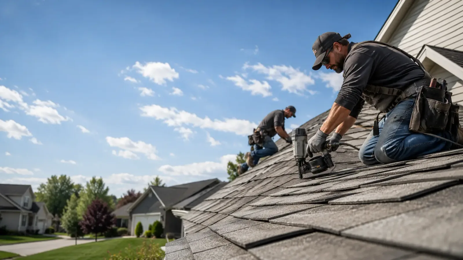 Storm Damage Roof Repair in Batchtown, IL near me